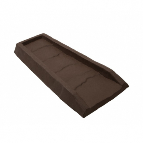 Faux Slate Splash Block - Chocolate