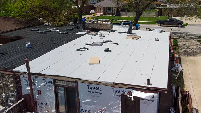 Flat Roof Systems - Matrix Exteriors Chicagoland