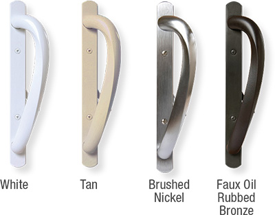 Midway Hawthorne Patio Door Hardware Finishes
